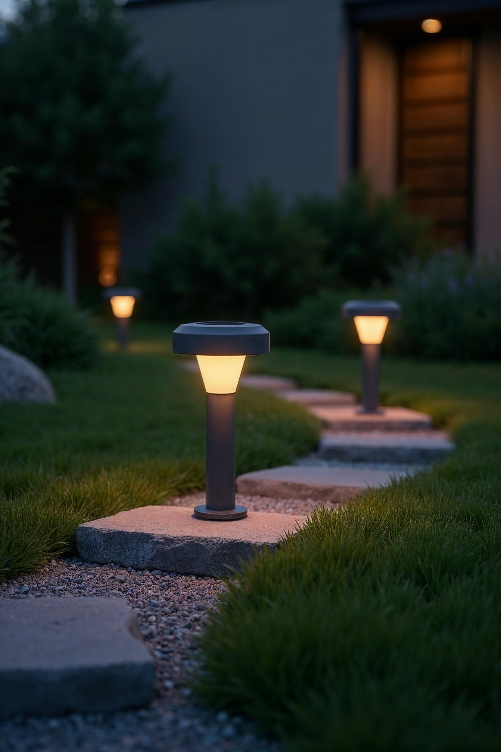 solar path lights