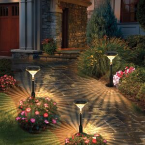 Whousewe Solar Pathway Lights