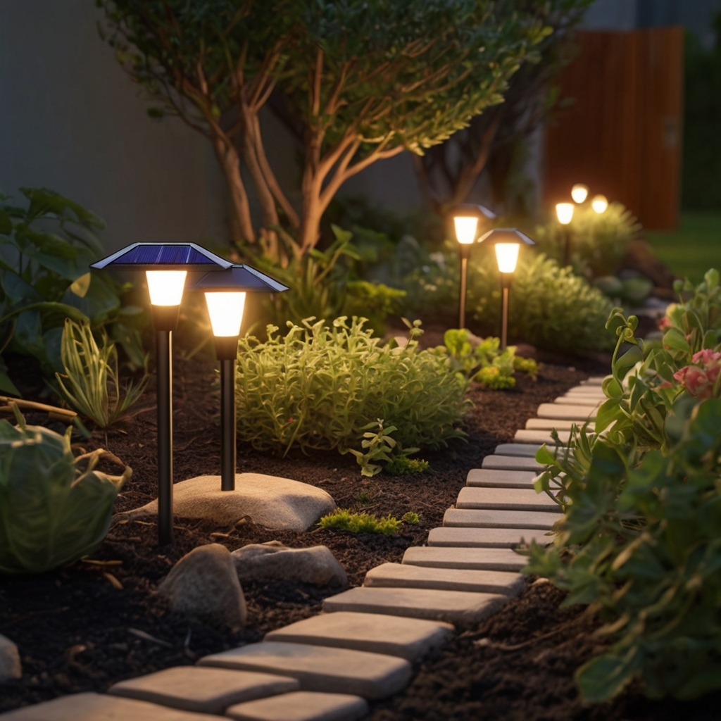 Brighten Your Garden with DIY Solar Path Lights for a Sustainable Touch