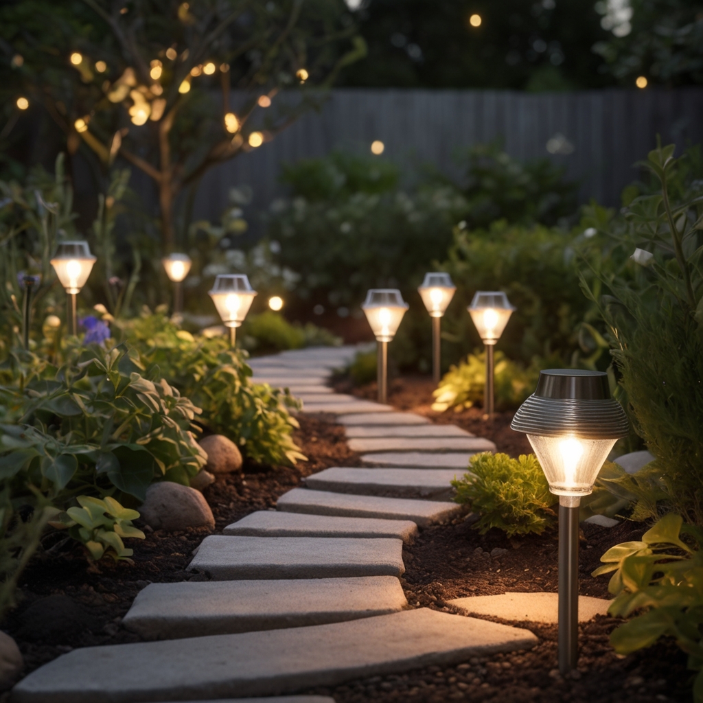 Brighten Your Garden with DIY Solar Path Lights for a Sustainable Touch