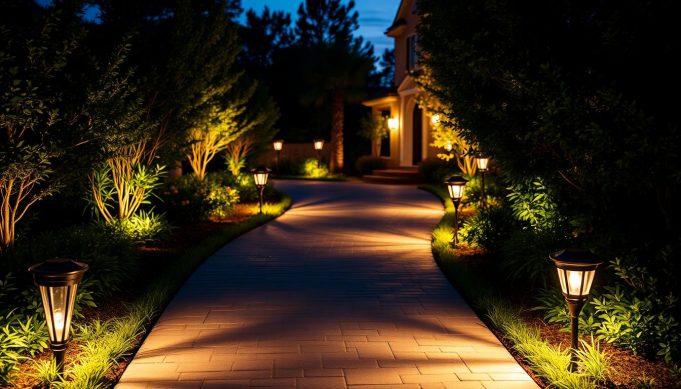 solar driveway lights