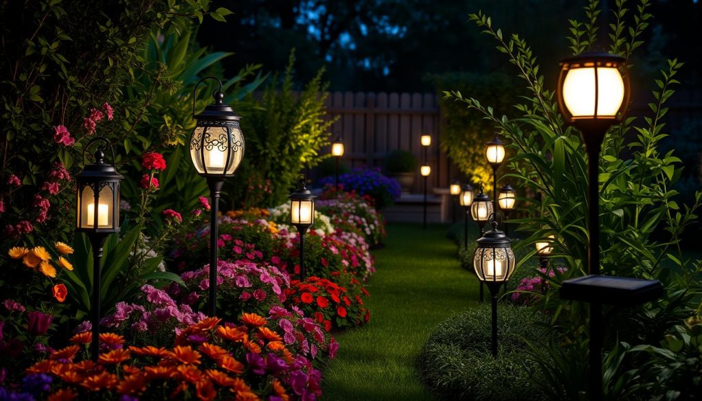 solar garden lights