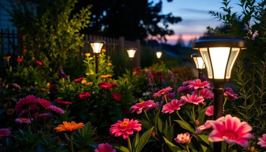 solar garden lights