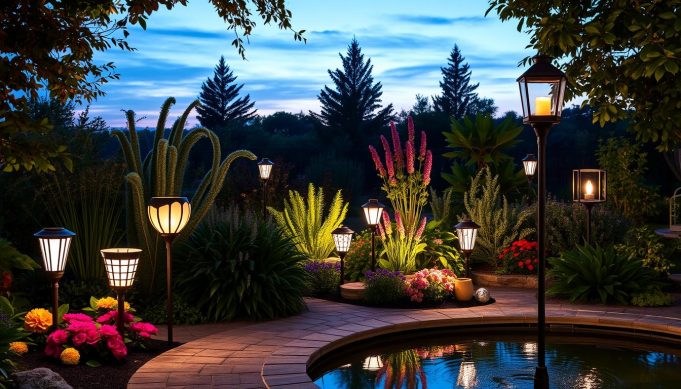 solar garden lights