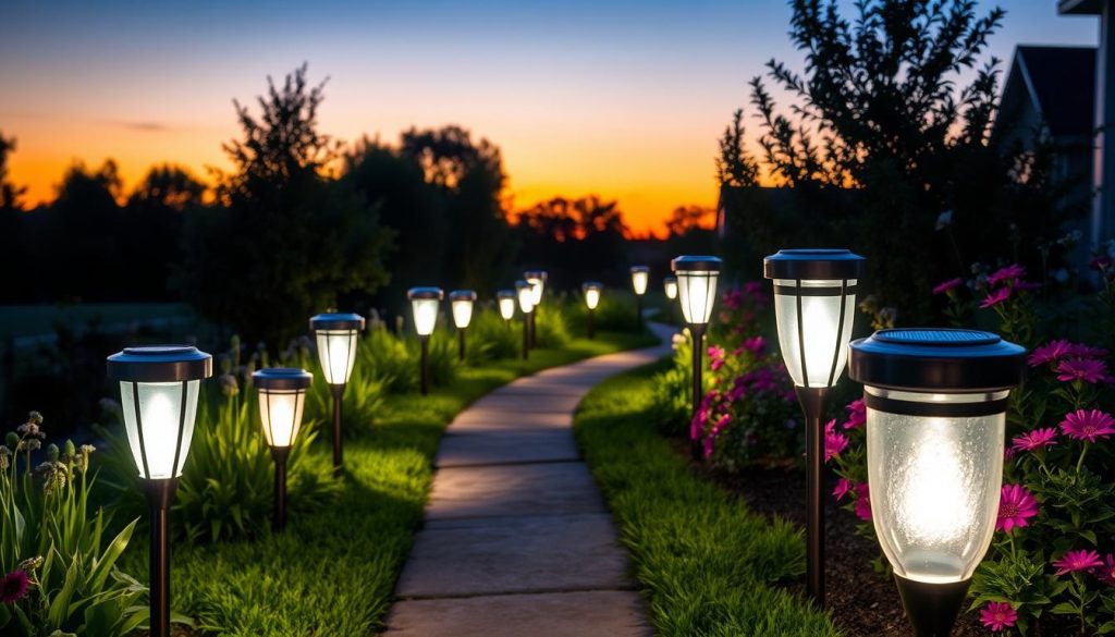 solar path lights