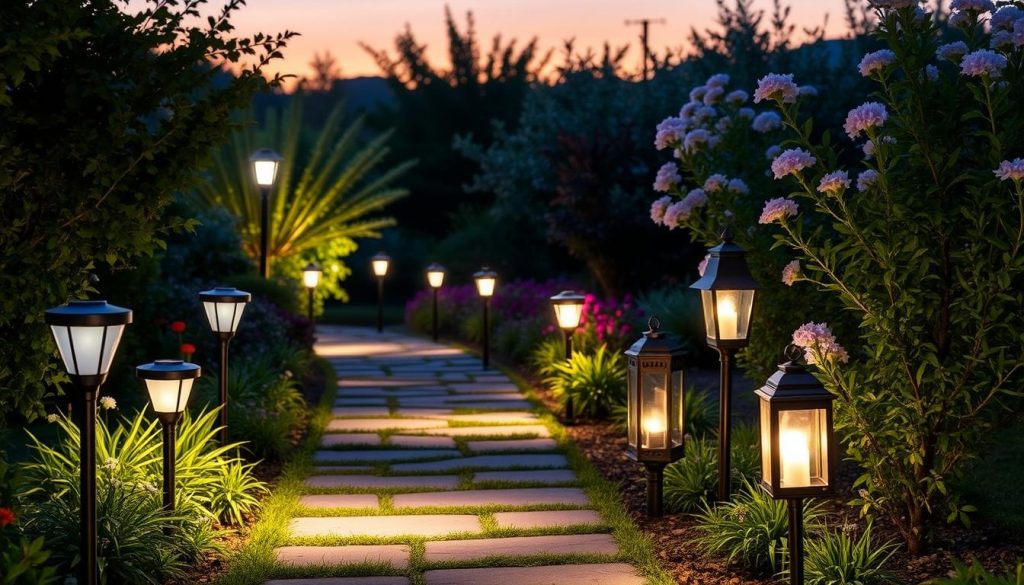 solar path lights