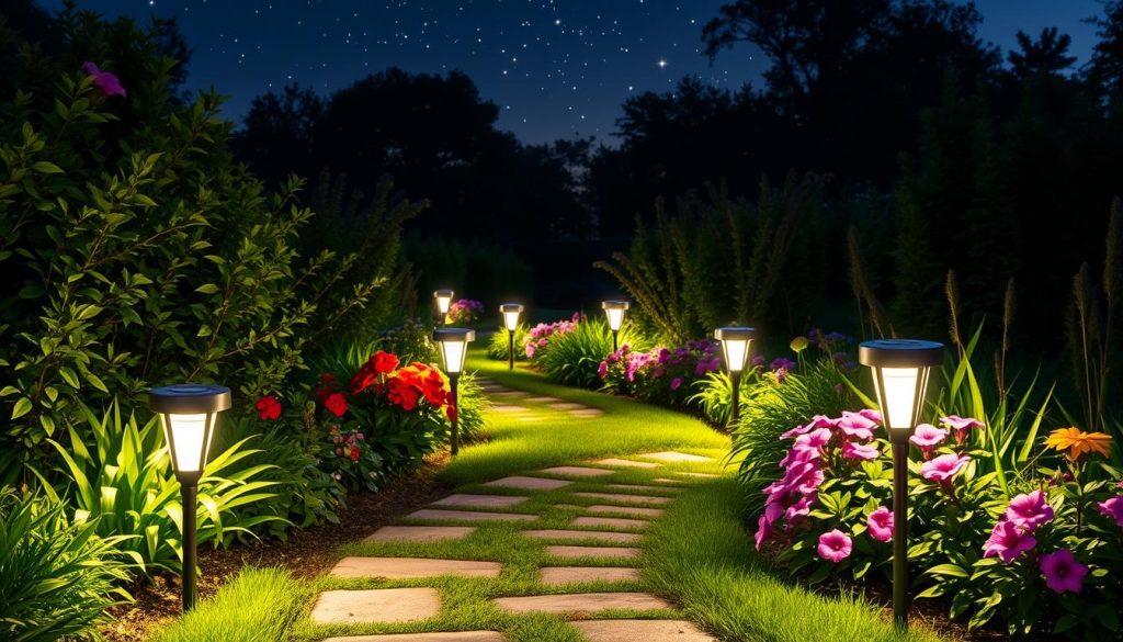 solar path lights