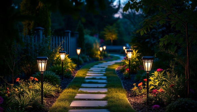 solar path lights