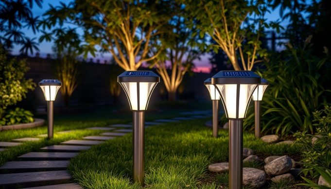 ALFIOT Solar Pathway Lights Outdoor