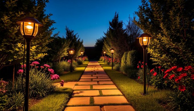 solar path lights lighting fixtures