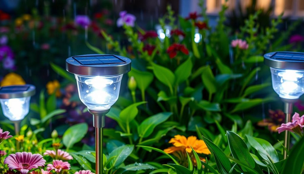 waterproof solar yard lights