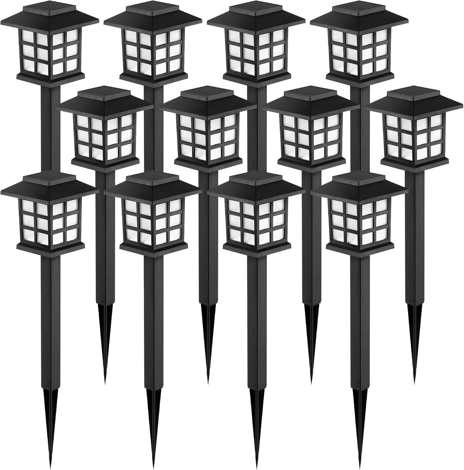 GIGALUMI Solar Outdoor Lights (12 Pack) – Technical & Informative Overview