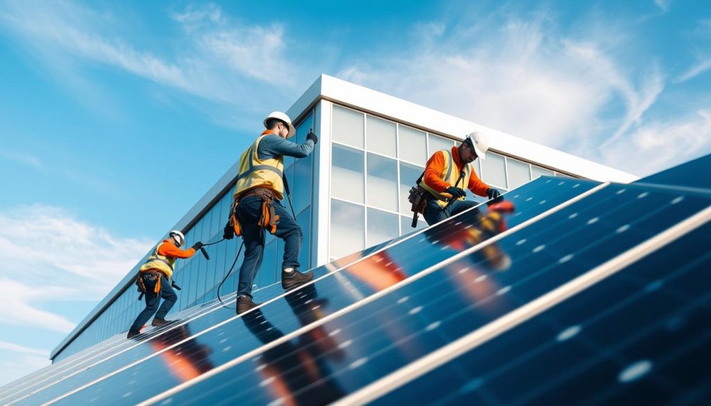 commercial solar panel installers