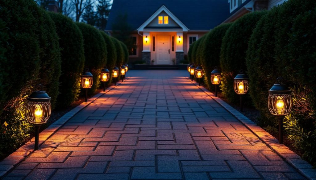 decorative driveway lights