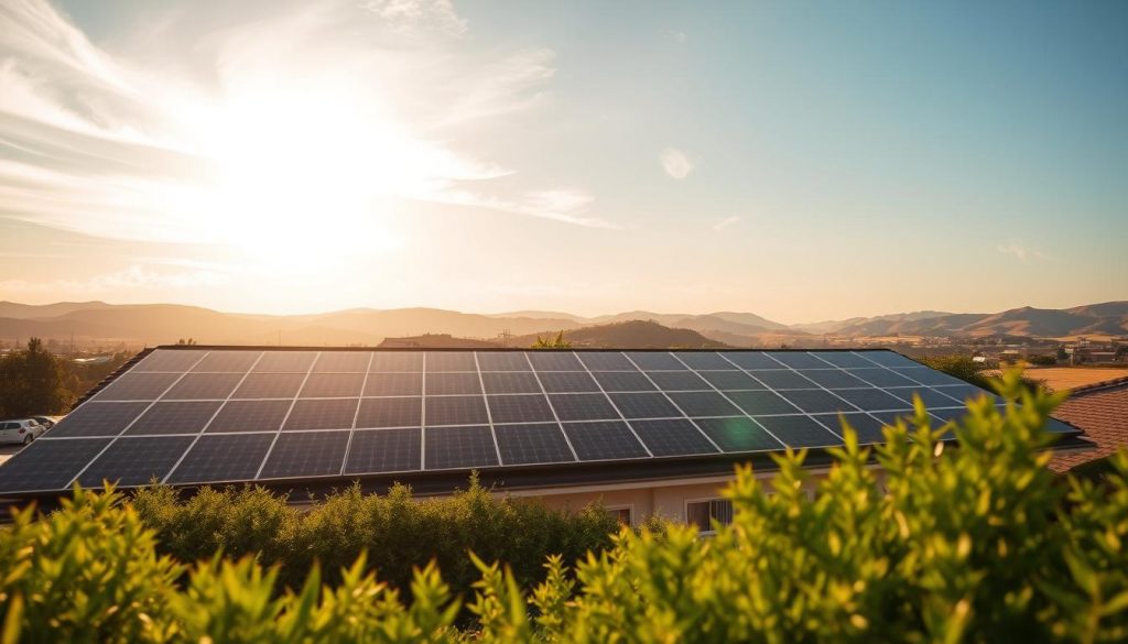 solar panel installation