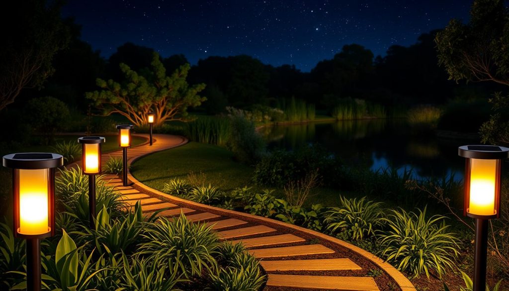 solar path lighting