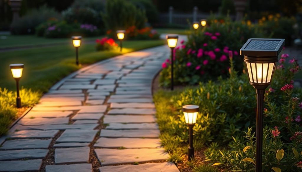 solar path lights