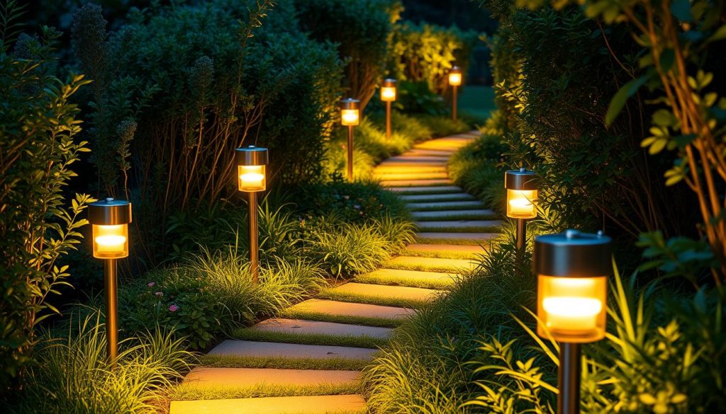 stainless steel led solar path lights