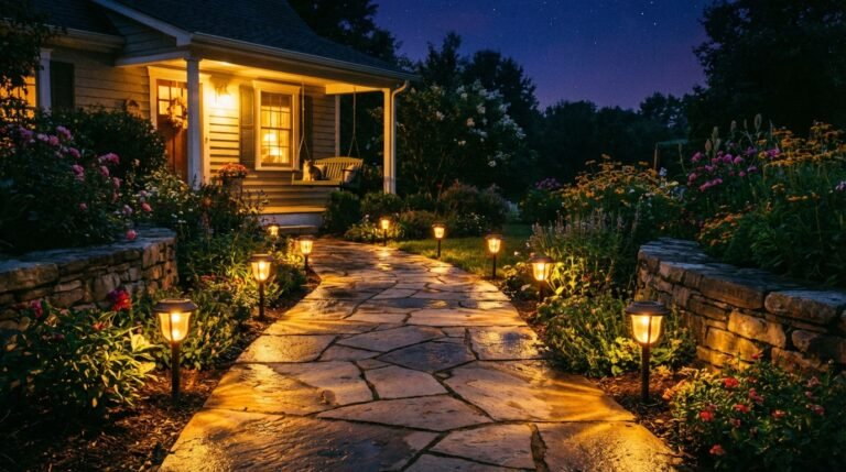 Best solar path lights for walkways