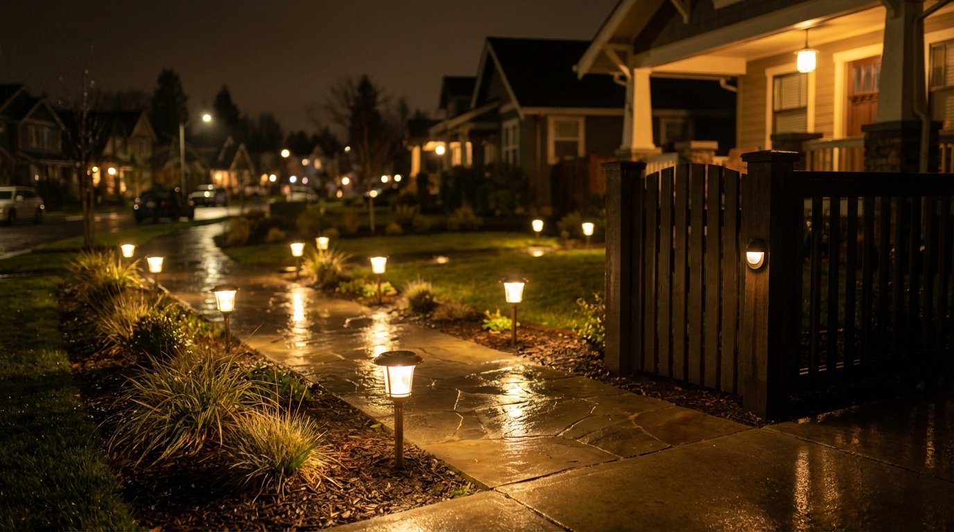 Solar Path Lights Safety and Security