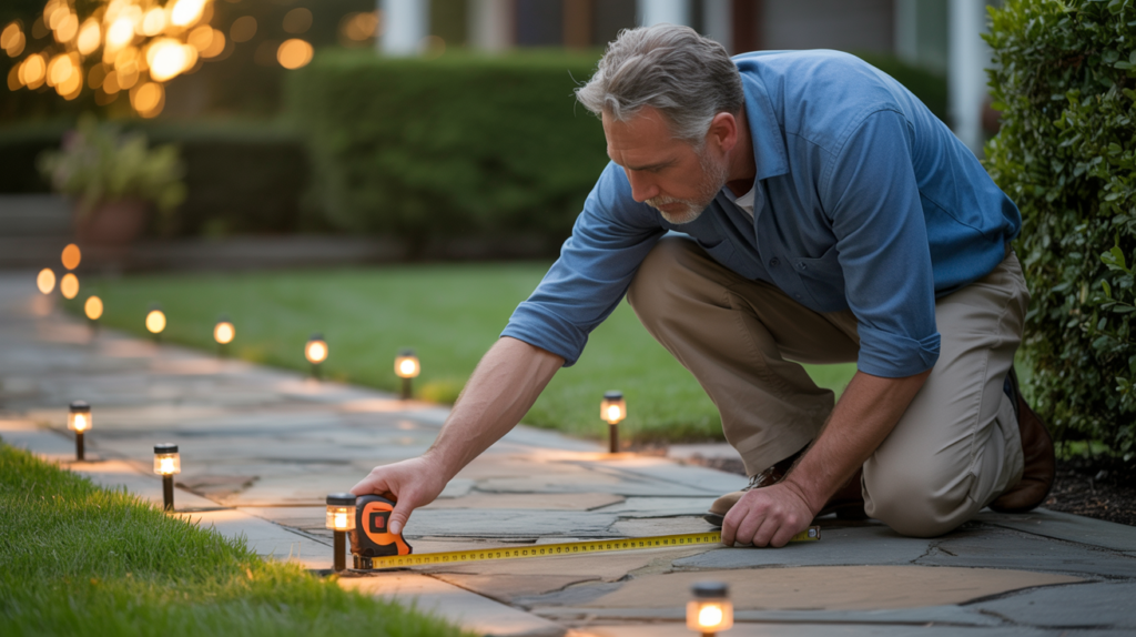 solar path light spacing guide