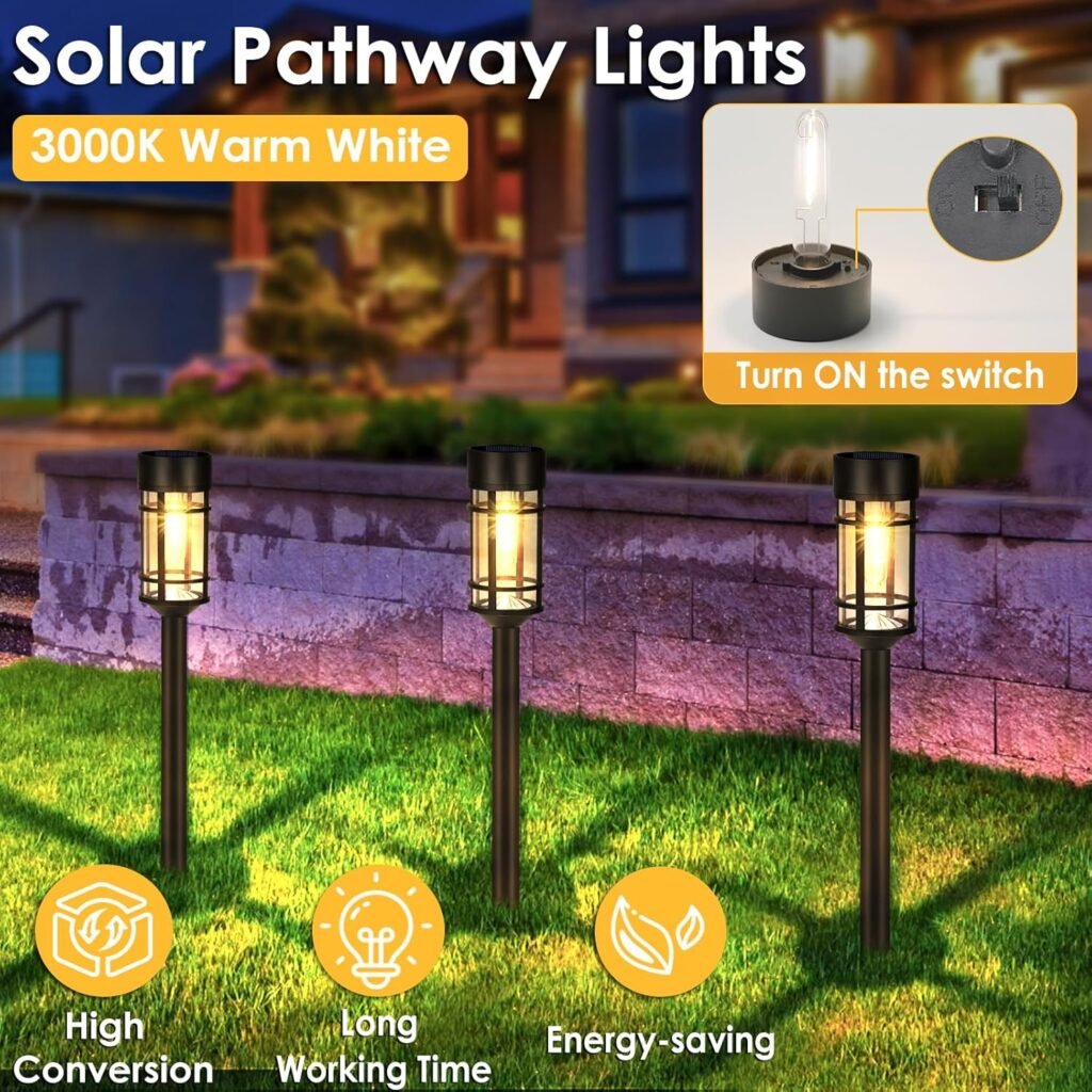 mancra solar pathway lights