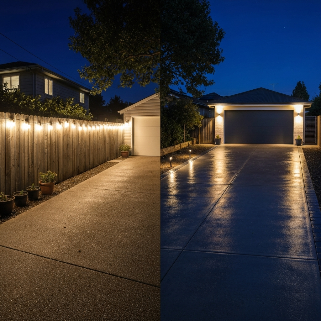 solar path lights for driveway edges