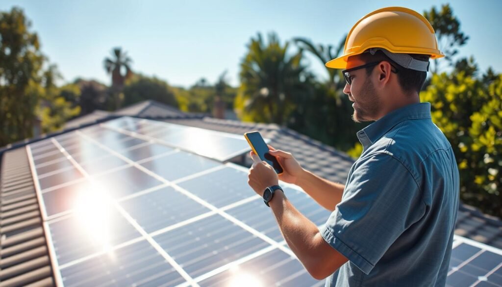 optimizing solar panel position