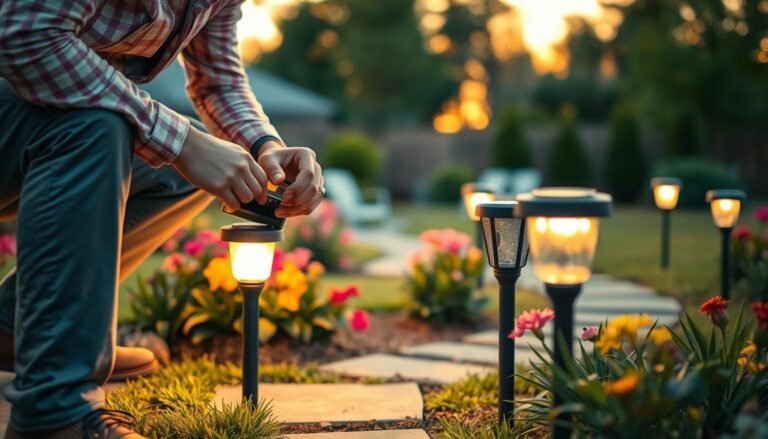 solar path lights not working after installation