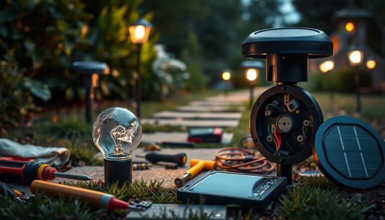 why solar path lights stop working after installation