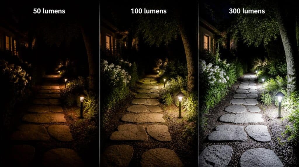 dusk to dawn pathway lighting safety