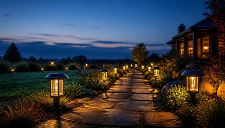 solar vs. plug-in pathway lights