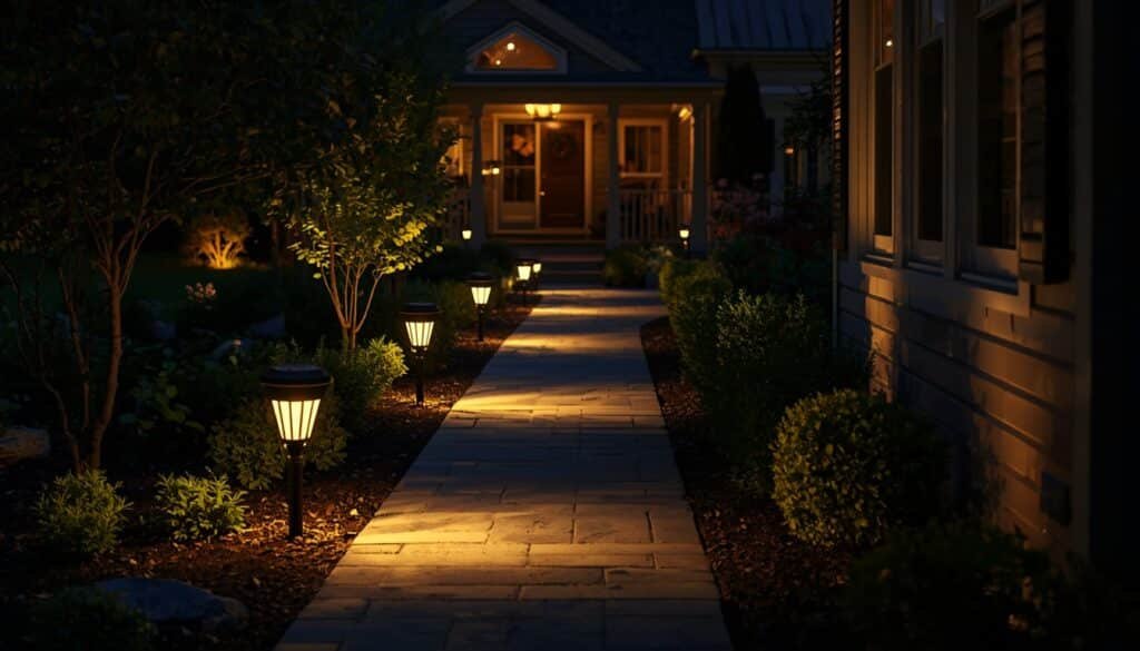 Solar path lights