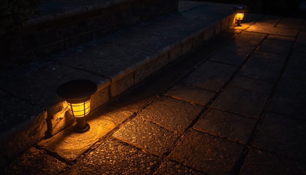 Solar path lights