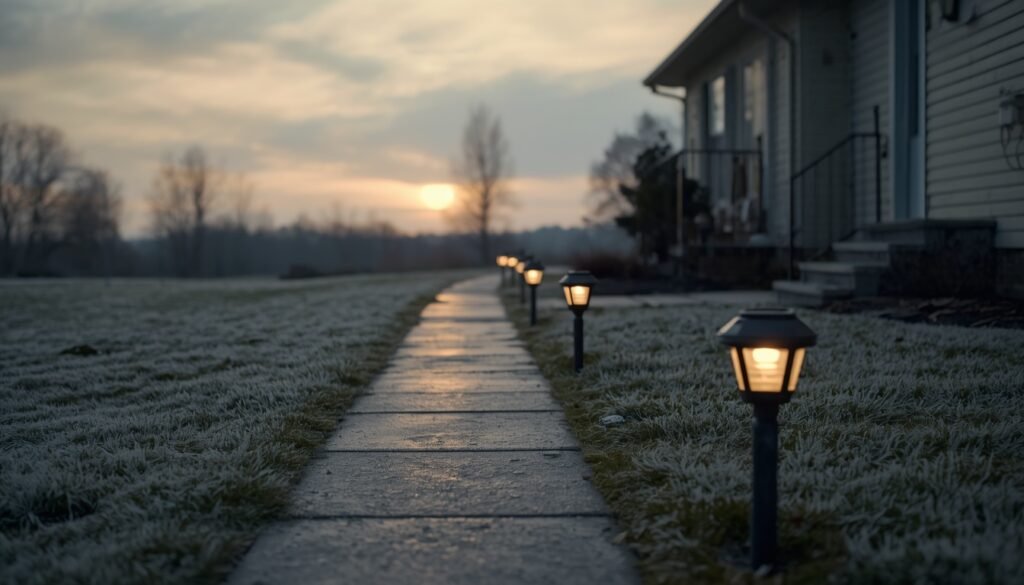 Solar path lights
