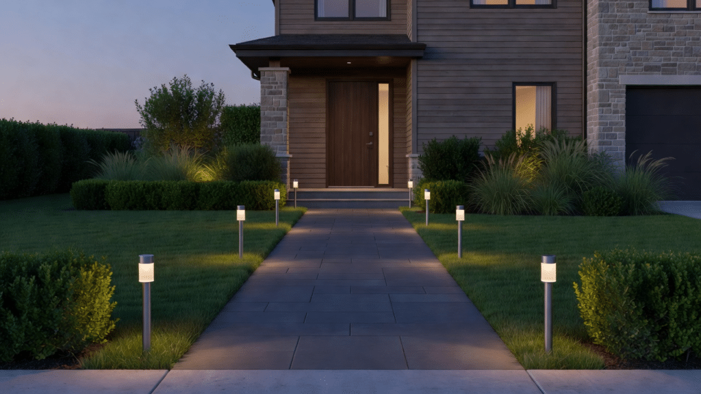 solar path light spacing